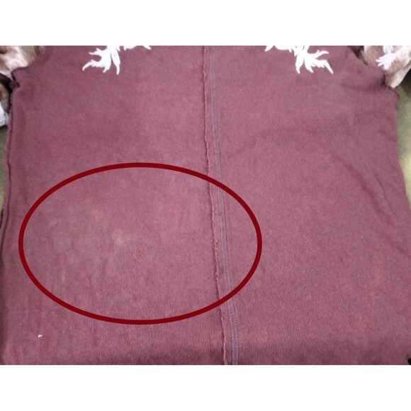 Free People We The Free Rose Kiss Tee Blouse Top Floral Embroidered M NWD 281806 - Picture 11 of 11